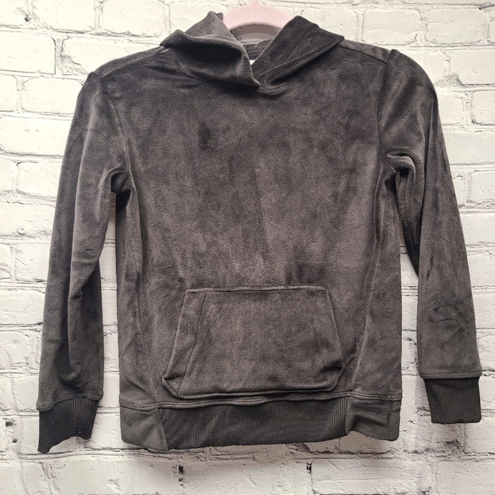 Girls Ultra Soft Fleece Hoodie Pullover Black